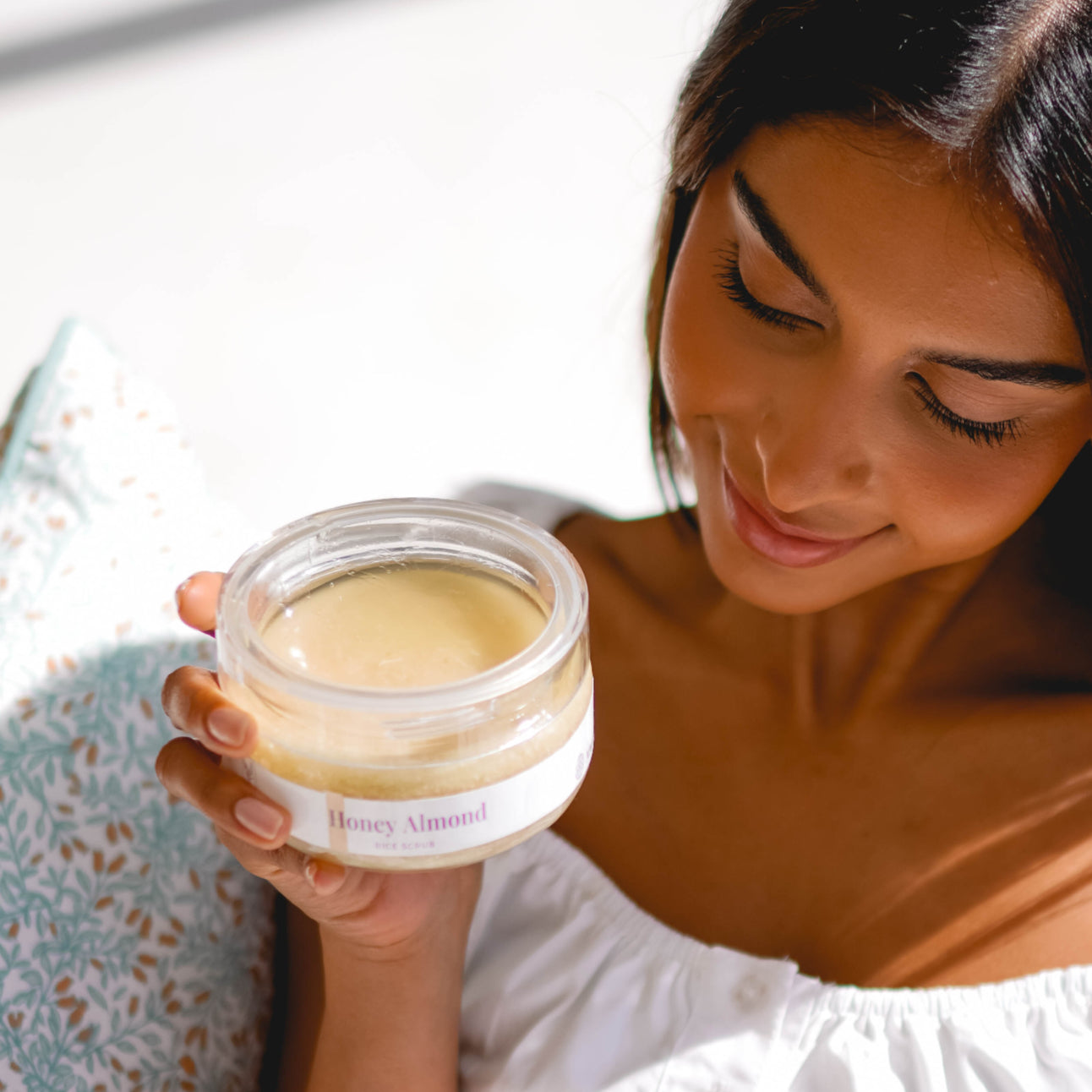 Honey Almond Rice Scrub image 1