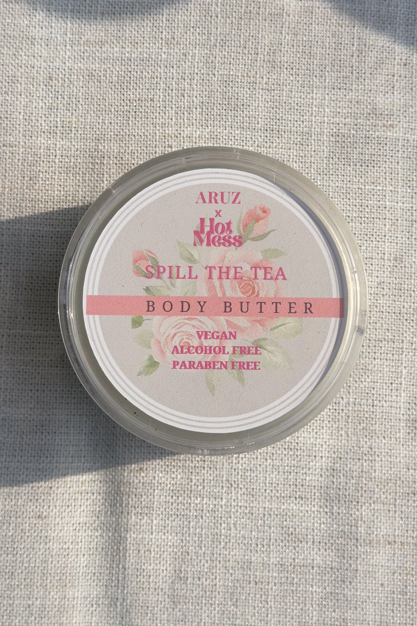 ARUZ X HOT MESS Spill The Tea Body butter