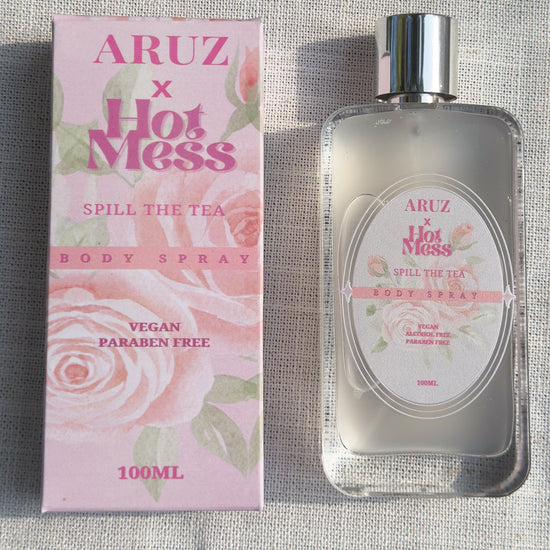 Spill The Tea Body Spray luxury fragrance mist