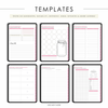 Skin and Soul Journal beauty tracking sections