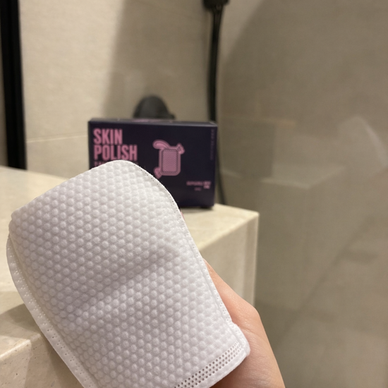SkinPolish Disposable Pads for shower cleansing