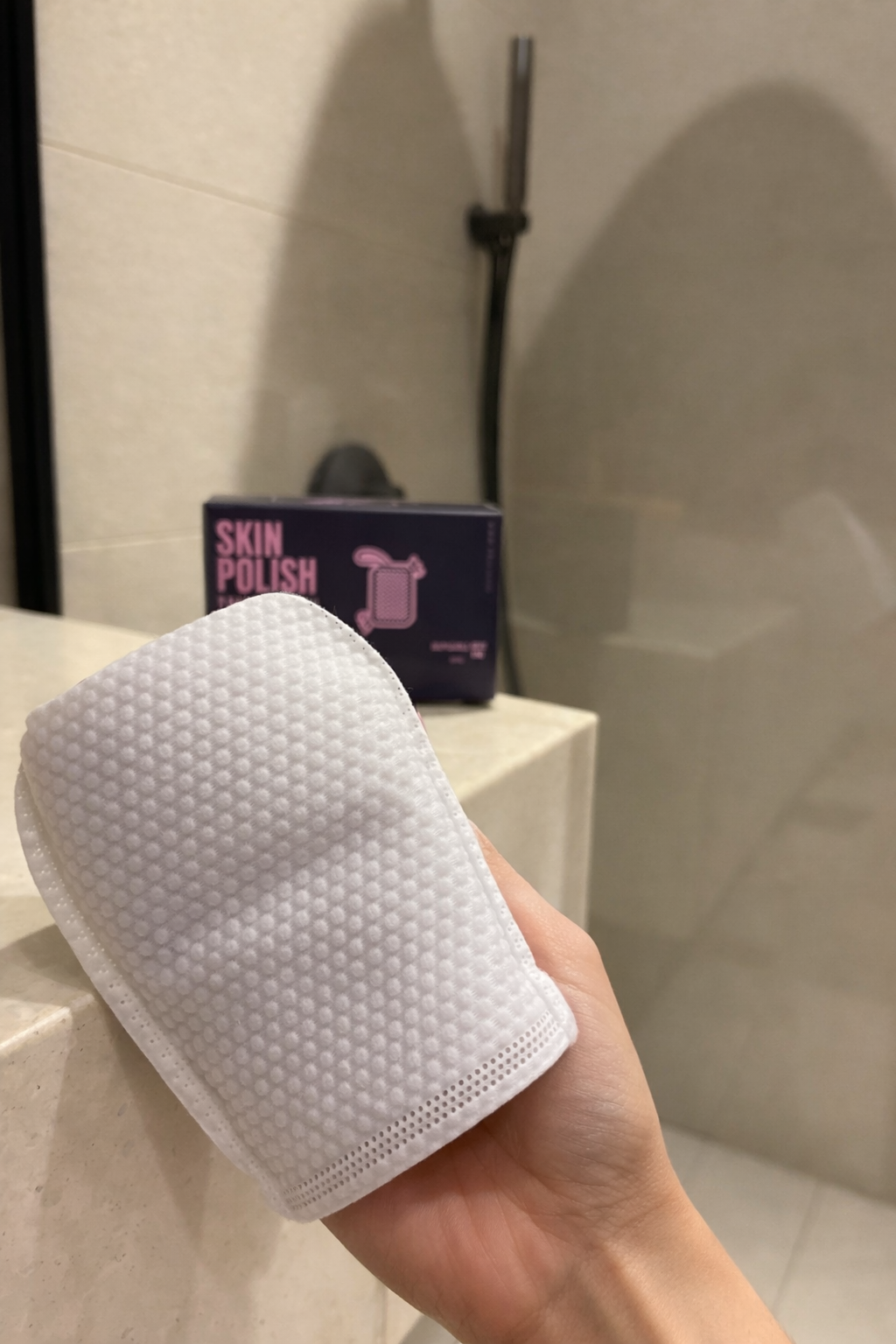 SkinPolish Disposable Pads for shower cleansing