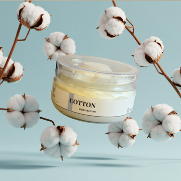 Cotton Body Butter hydrating skin cream