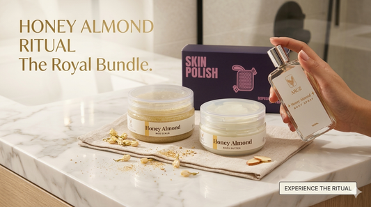 Honey Almond Ritual skincare set bundle
