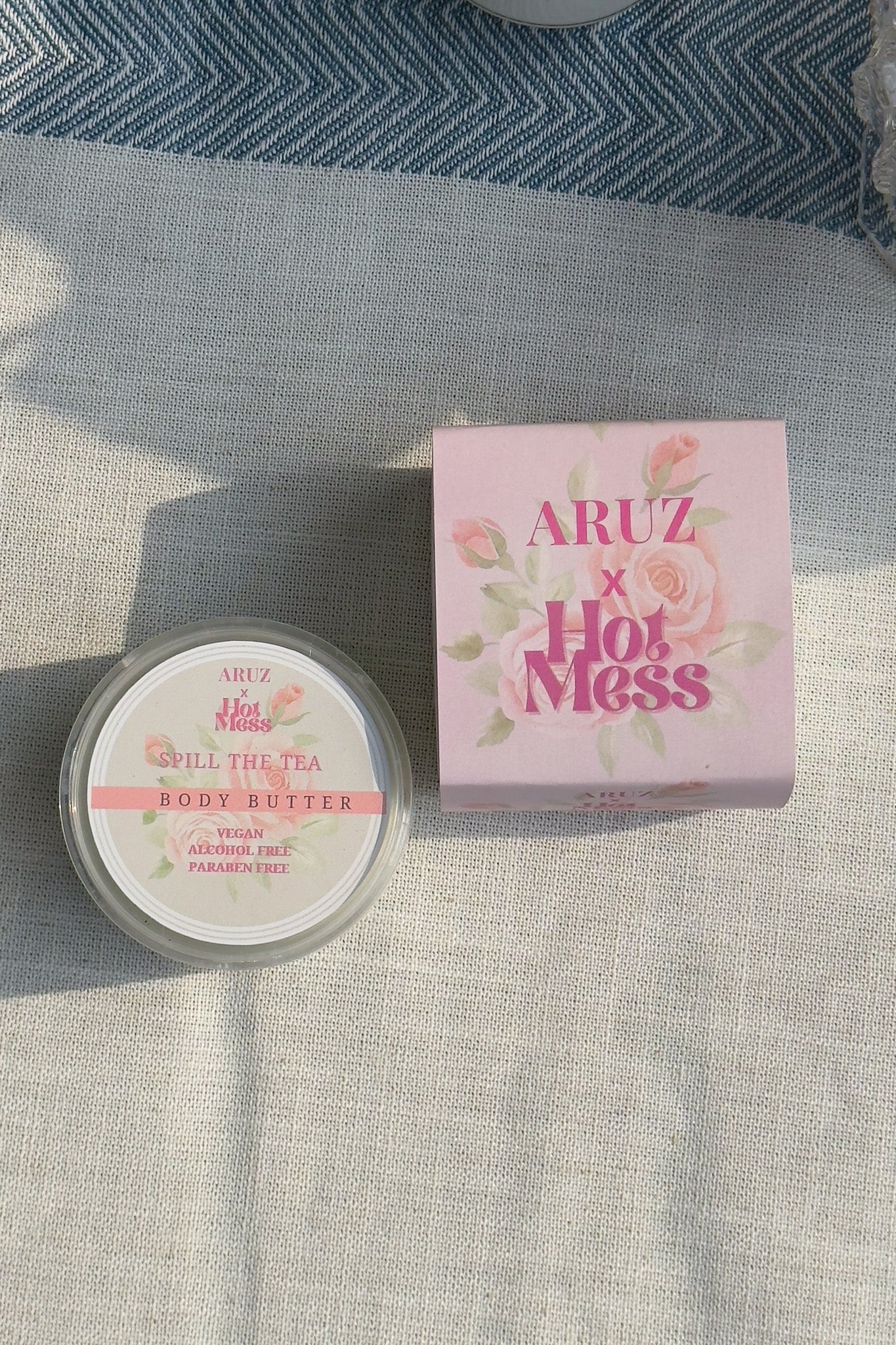 ARUZ X HOT MESS Spill The Tea Body butter