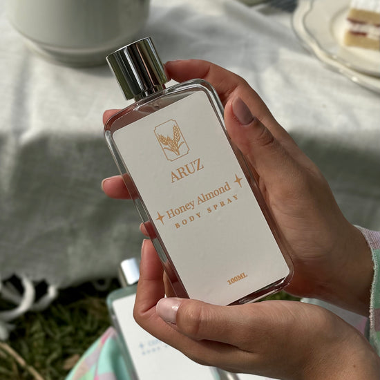 Honey Almond Body Spray warm fragrance mist