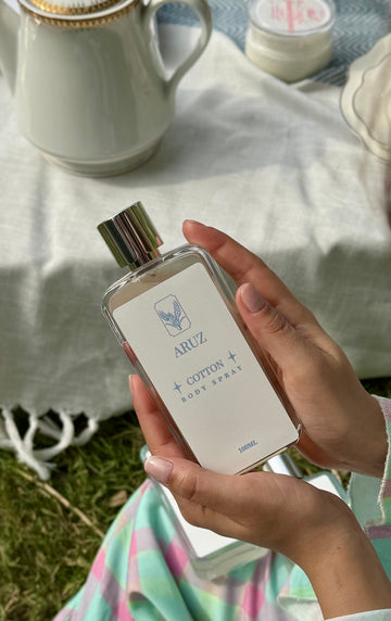 Cotton Body Spray soft fragrance mist