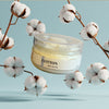 Cotton Rice Scrub texture natural ingredients