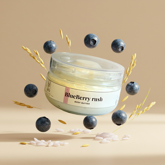 Blueberry Rush Body Butter hydrating skin cream